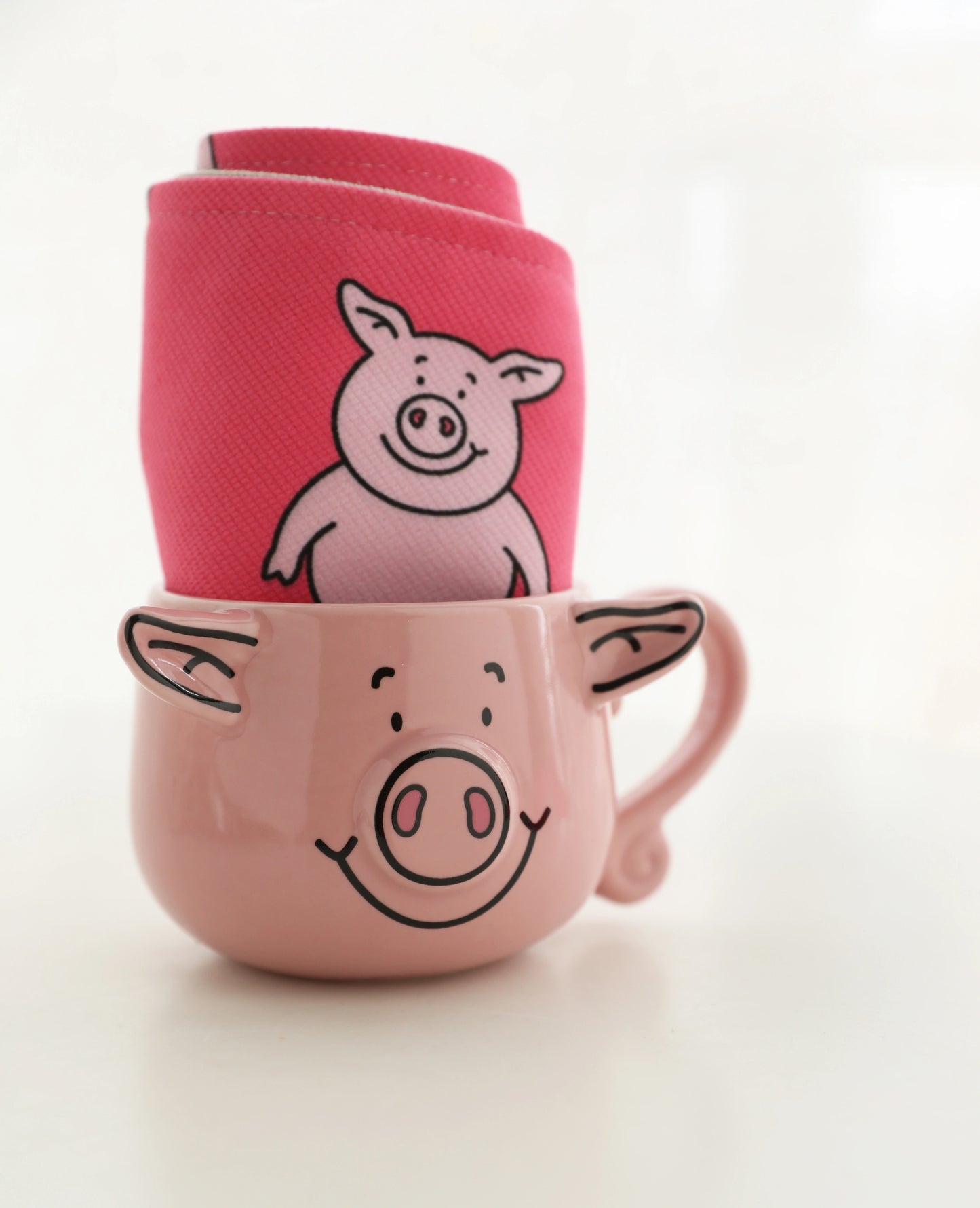 Pig Ceramic Coffee Hanging Ear Mug