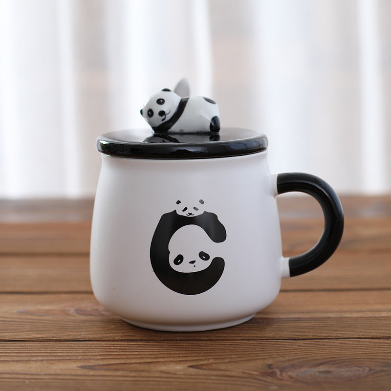 Creative Cute Cartoon Panda Ceramic Mug