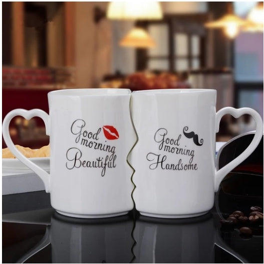 Couple of lovers cups mug