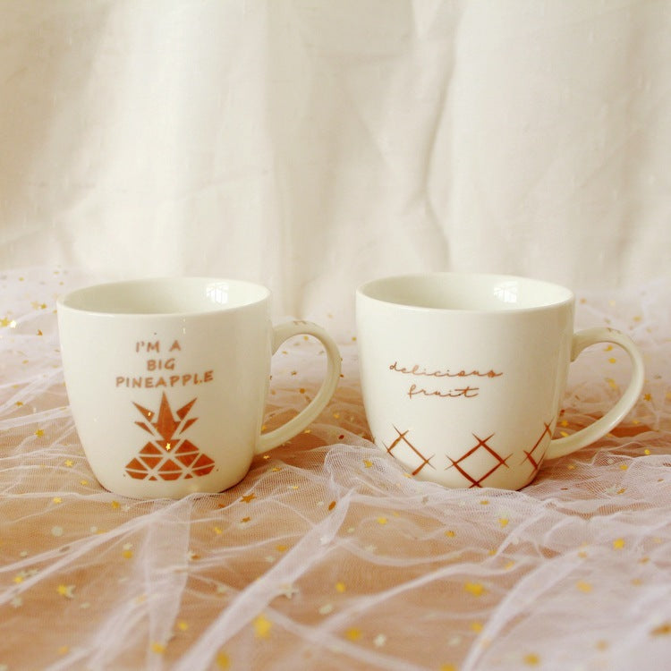 Ceramic Pineapple Mug