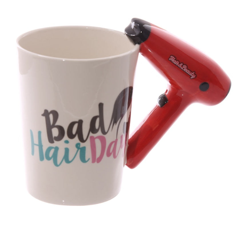 Creative Ceramic Hair Dryer Mug
