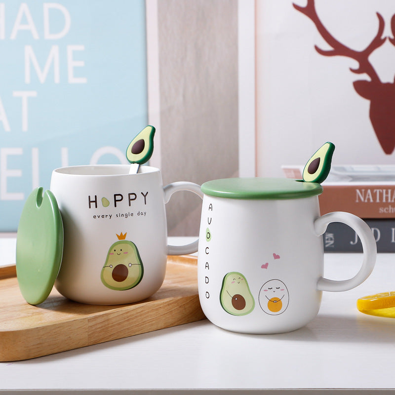 Ceramic Avocado Mug