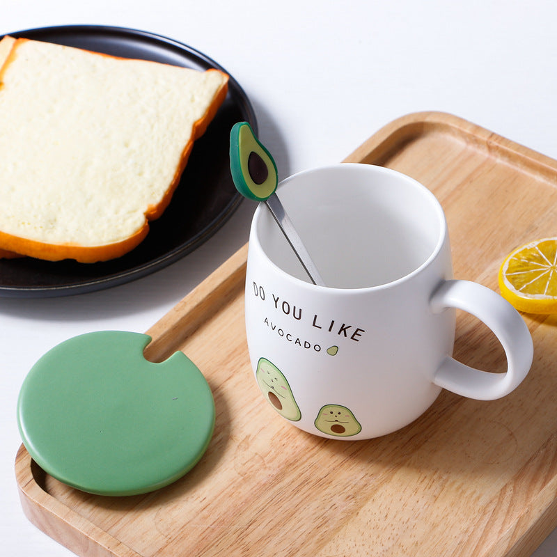 Ceramic Avocado Mug
