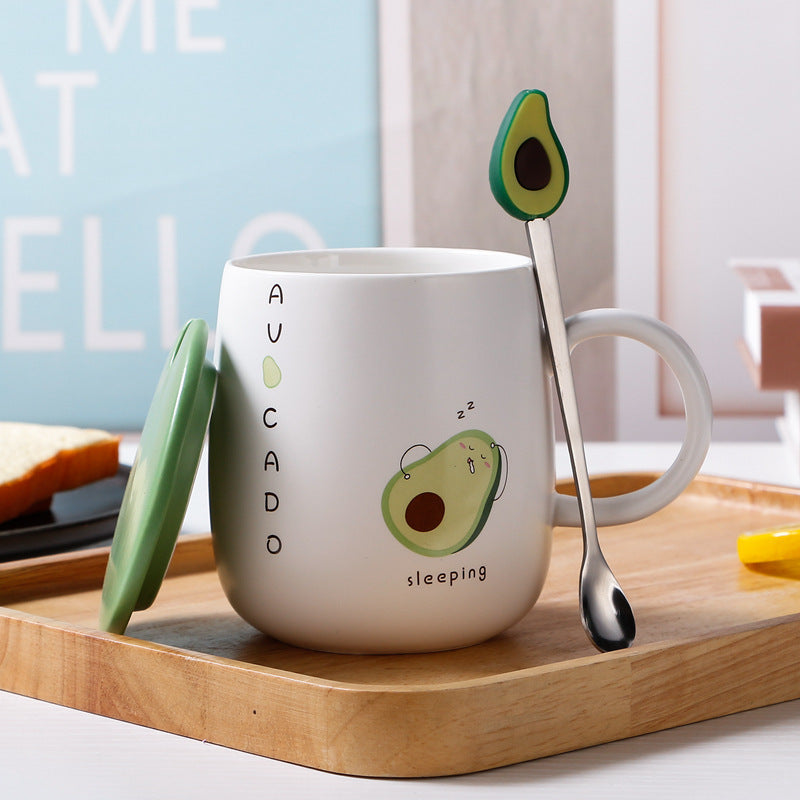 Ceramic Avocado Mug