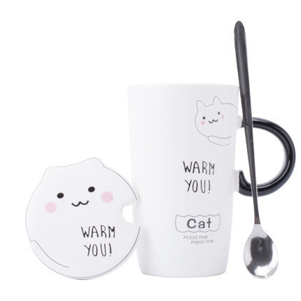 Creative Ceramic Mugs Cute Korean Version