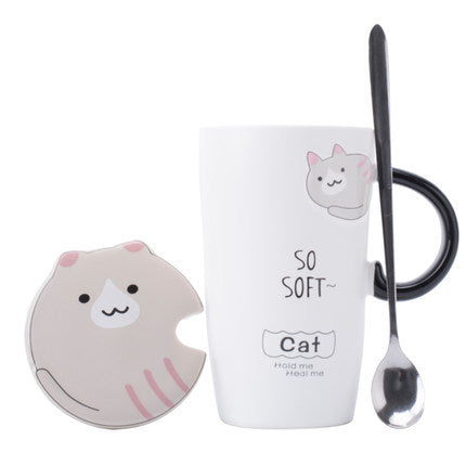 Creative Ceramic Mugs Cute Korean Version