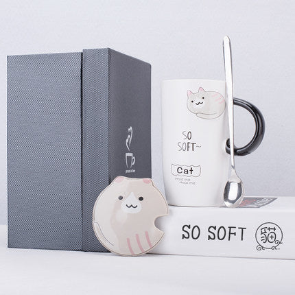Creative Ceramic Mugs Cute Korean Version
