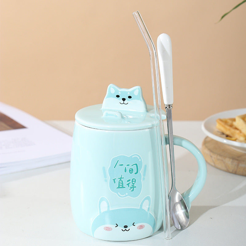 Shiba Inu Phone Holder Dog Mug