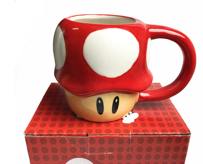 Cute Mushroom Mug Mario Nintendo