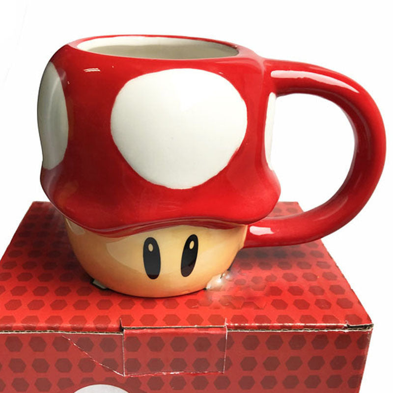 Cute Mushroom Mug Mario Nintendo