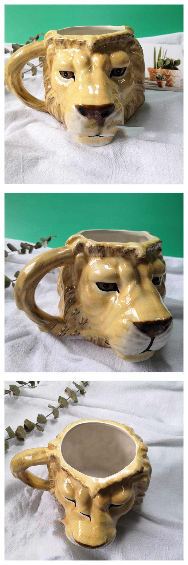 3D Tiger - Leon Mug