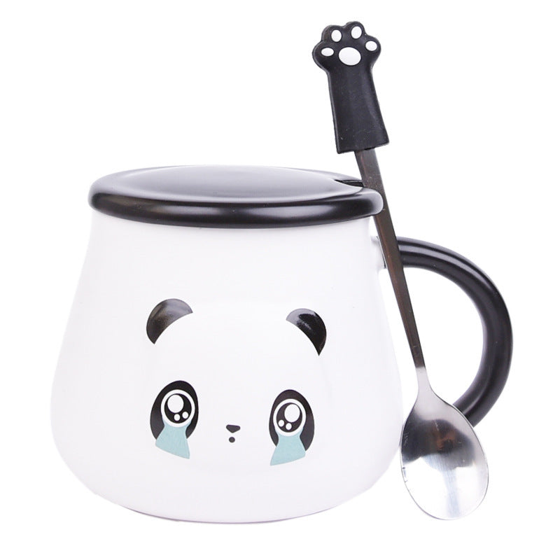 Large Capacity Panda Ceramic Mug