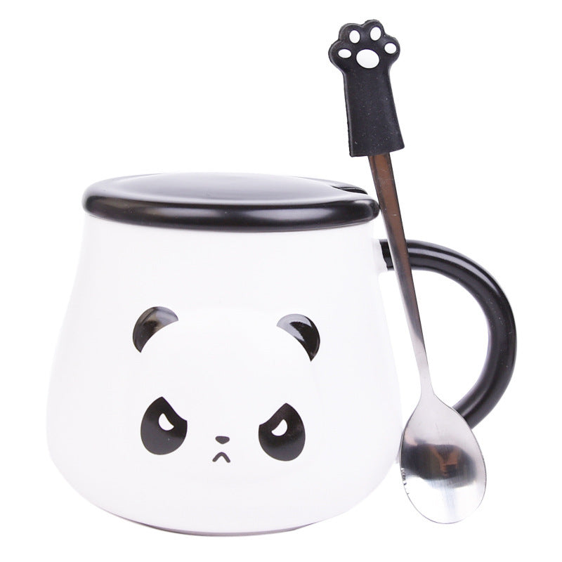 Large Capacity Panda Ceramic Mug