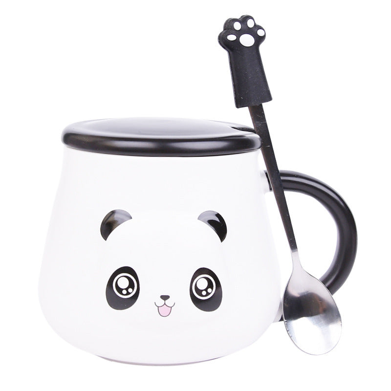 Large Capacity Panda Ceramic Mug