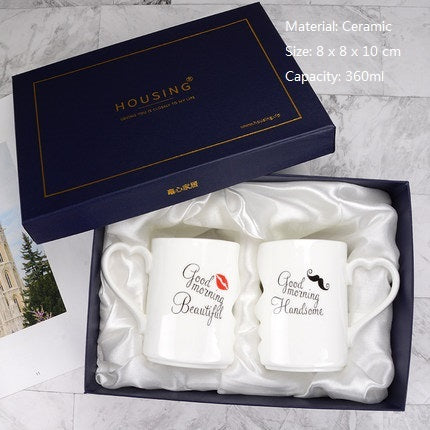Couple of lovers cups mug