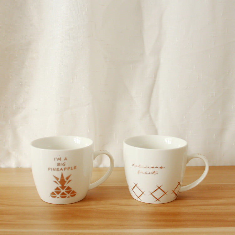 Ceramic Pineapple Mug