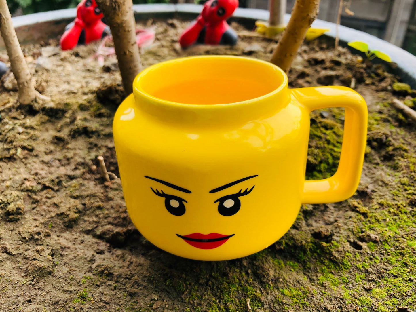 Children's Handy Lego Ceramic Mug