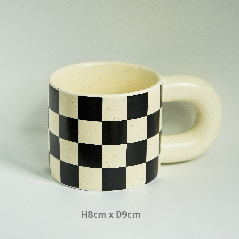 Hand Pinch Ceramic Cup Milk Coffee Personality