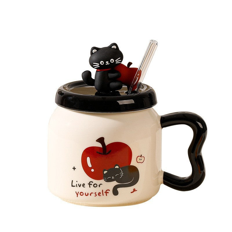 Boys And Girls Office Cat Mug