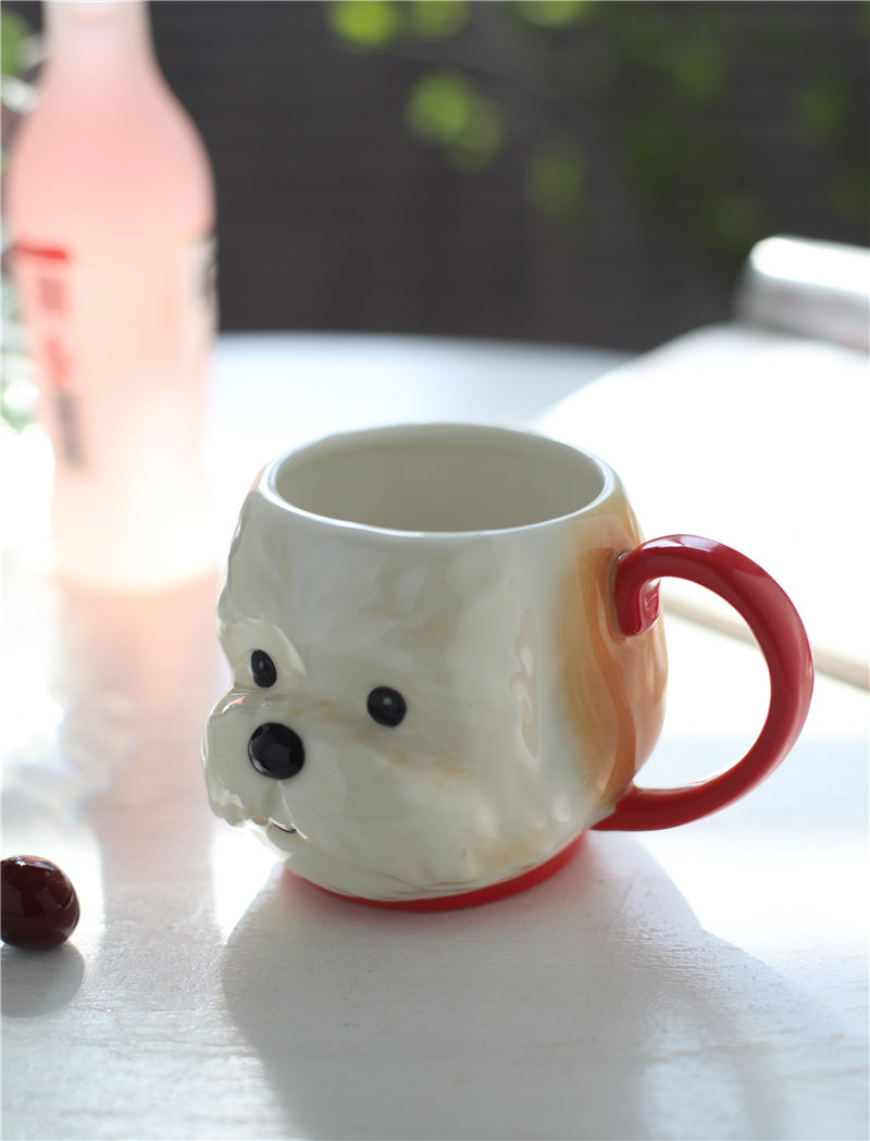 Ceramic Cut Mug Shaped