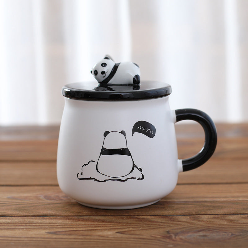 Creative Cute Cartoon Panda Ceramic Mug