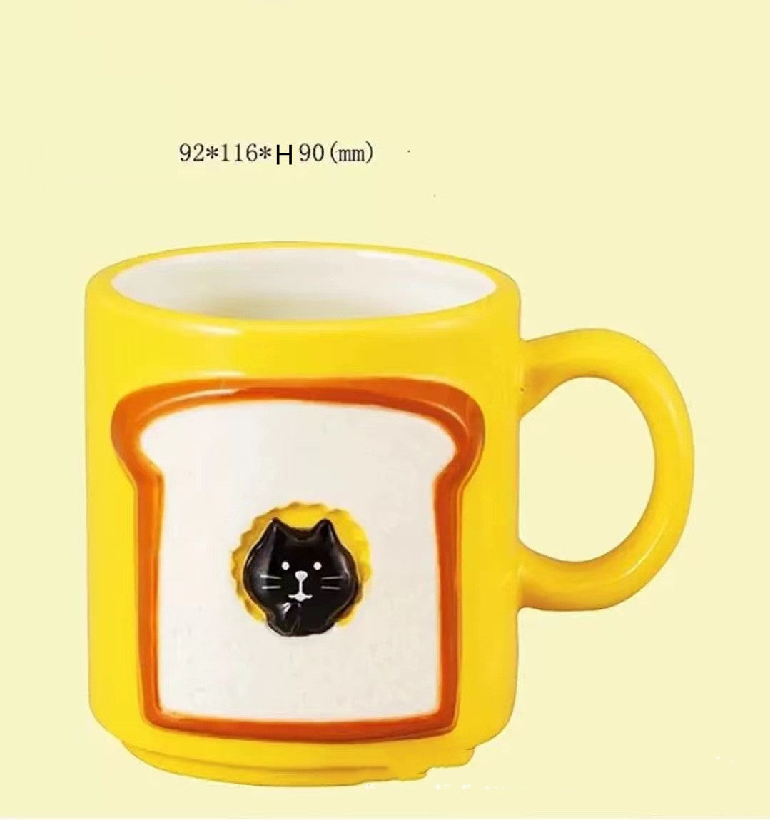Toast Cat Mug