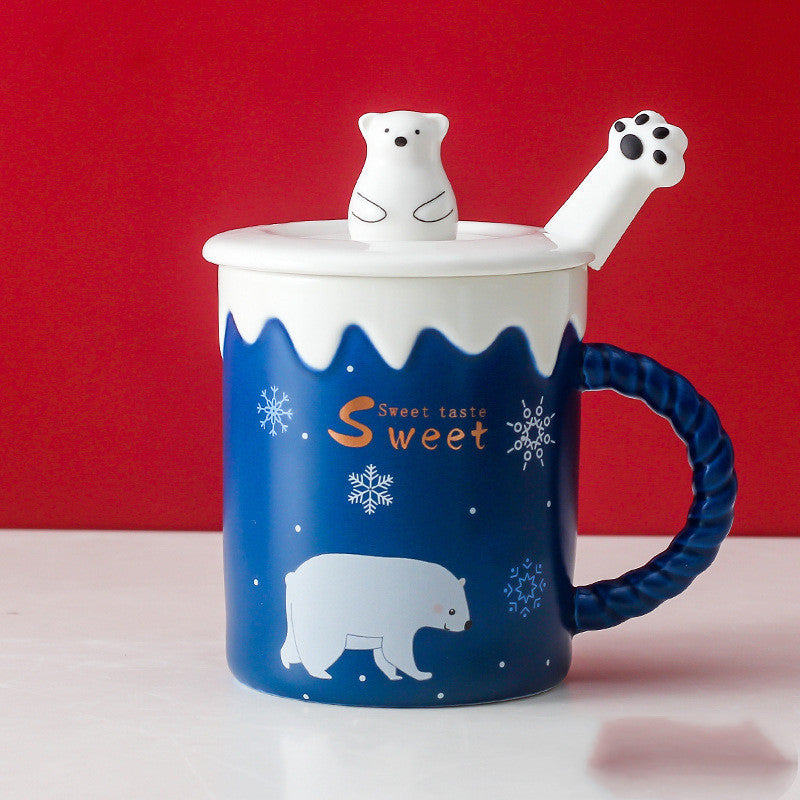 Cute Polar Bear Ceramic Mug