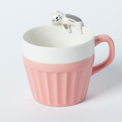 Sleepping Cat Mug