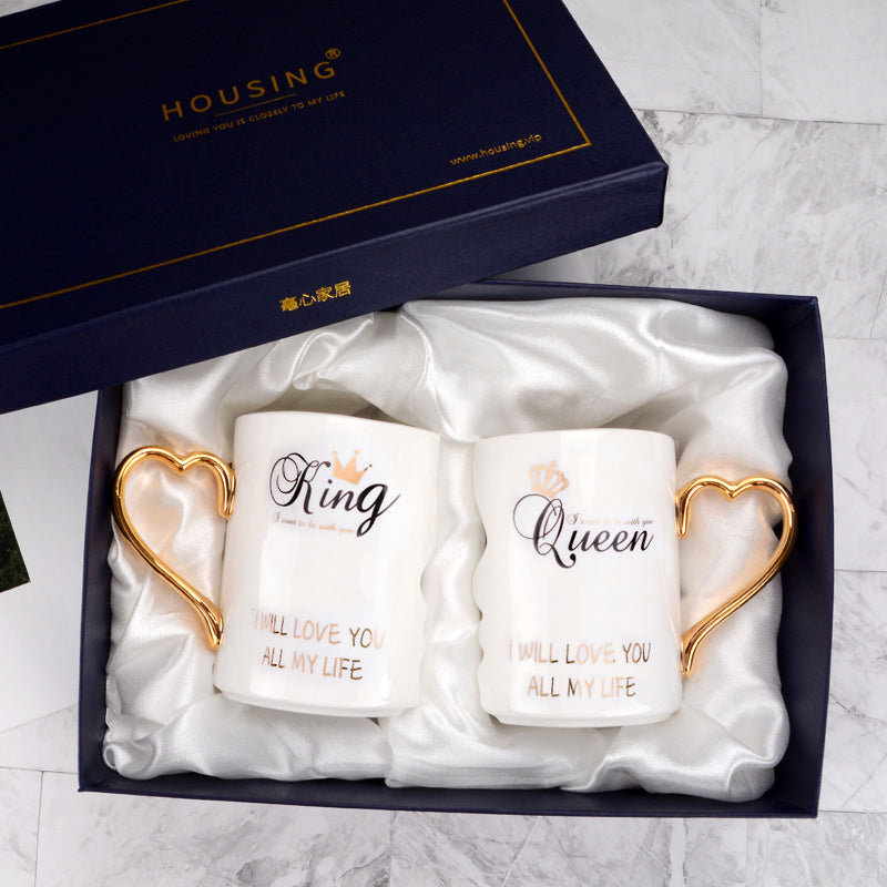Couple of lovers cups mug