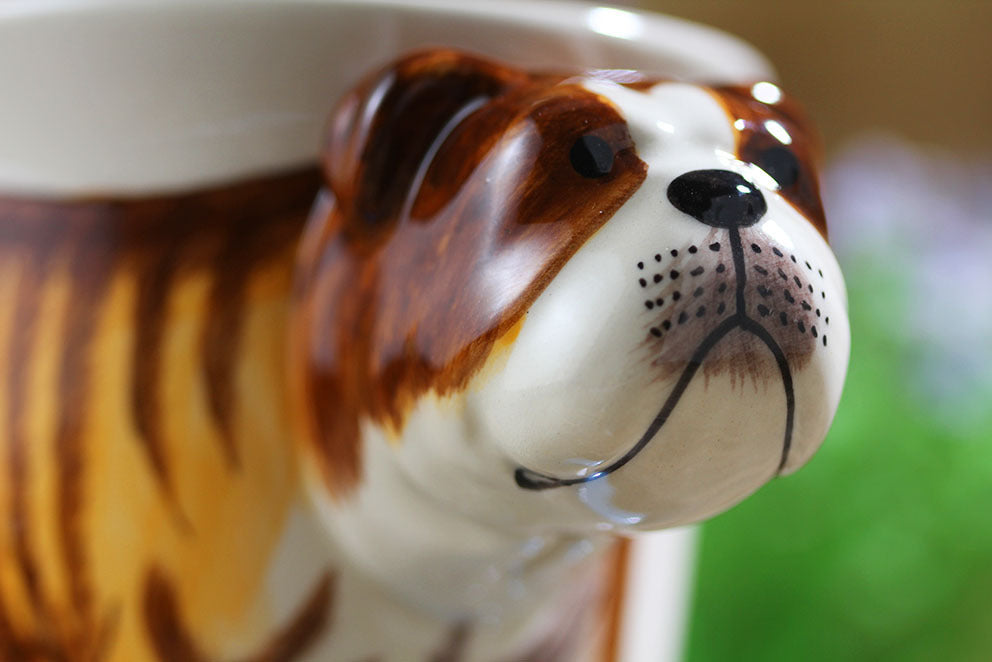 Hand painted English Bulldog Ceramic Mug