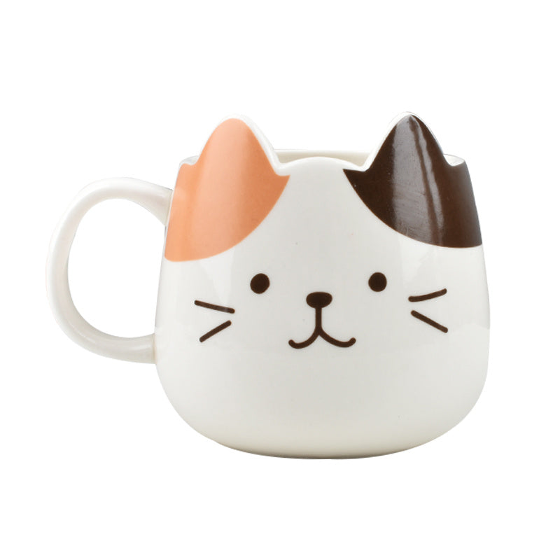Ceramic Breakfast Cat Creative Cartoon Mug