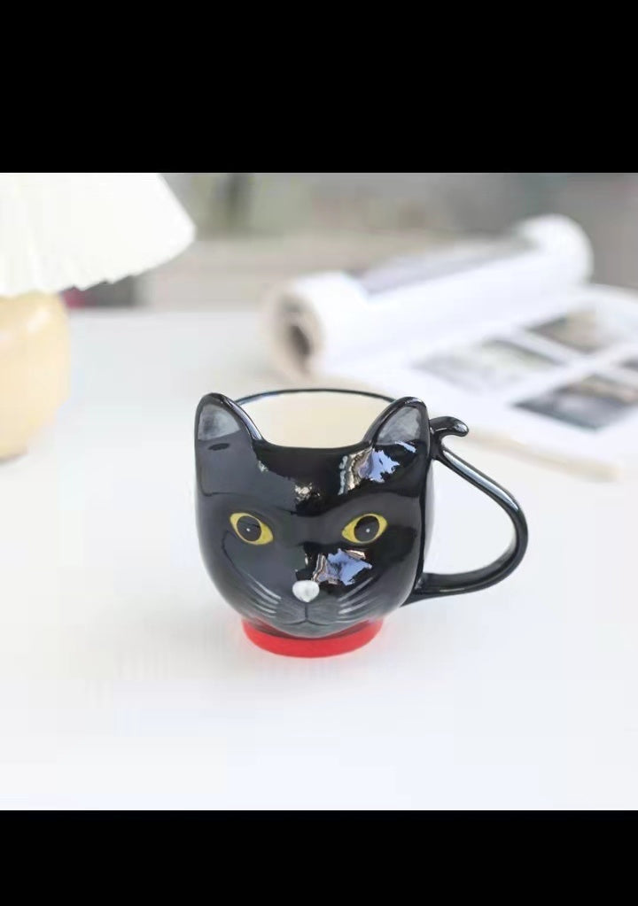 Ceramic Cut Mug Shaped