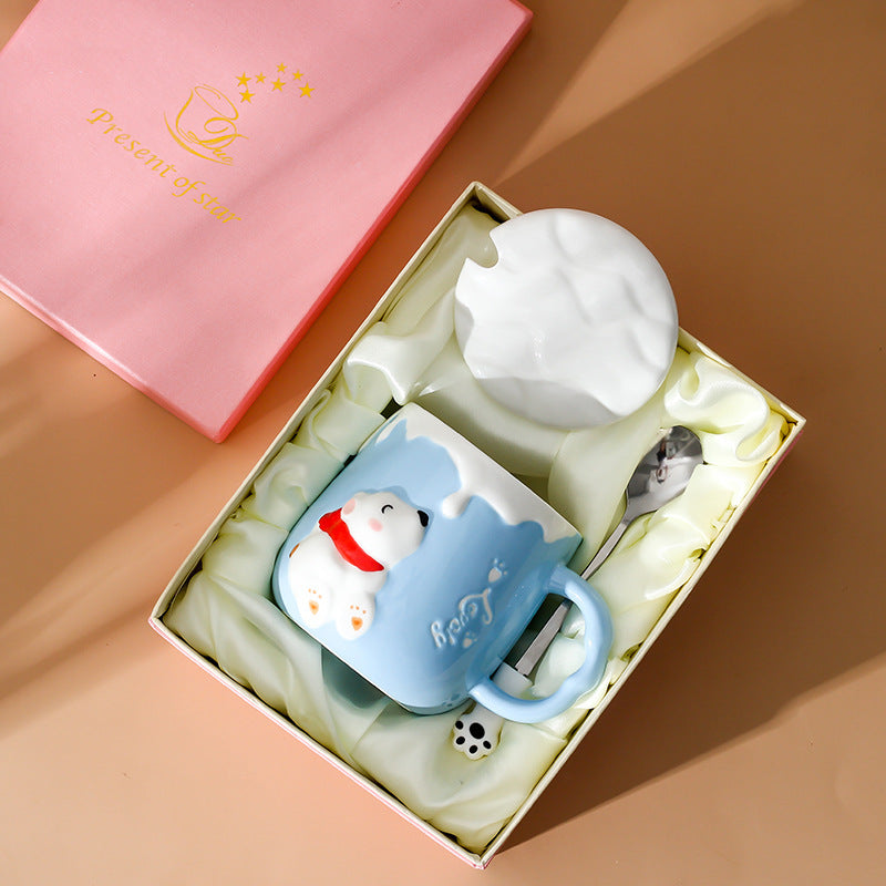 Cute Polar Bear Ceramic Mug