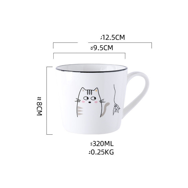 Ceramic Mug Cute Cat