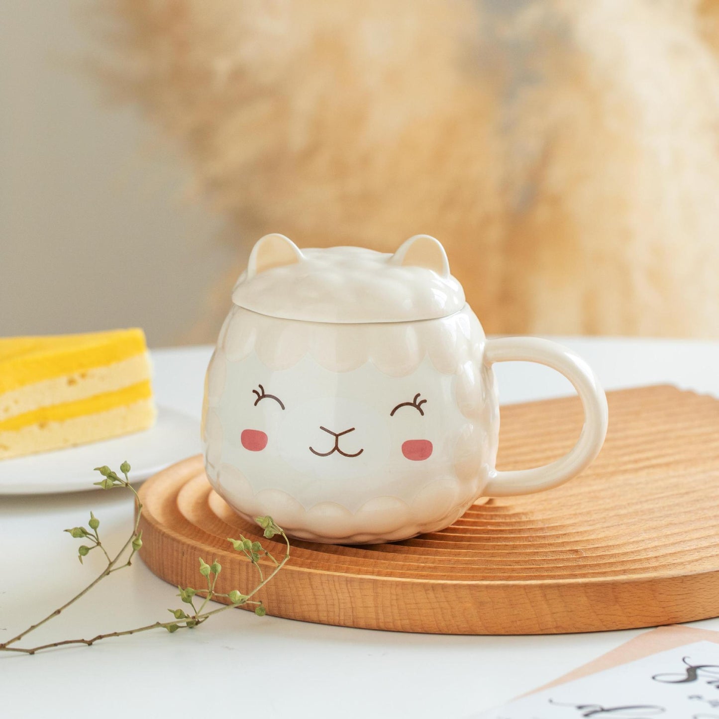 Fashion Cartoon Cat Ceramic Mug