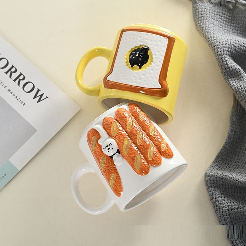 Toast Cat Mug