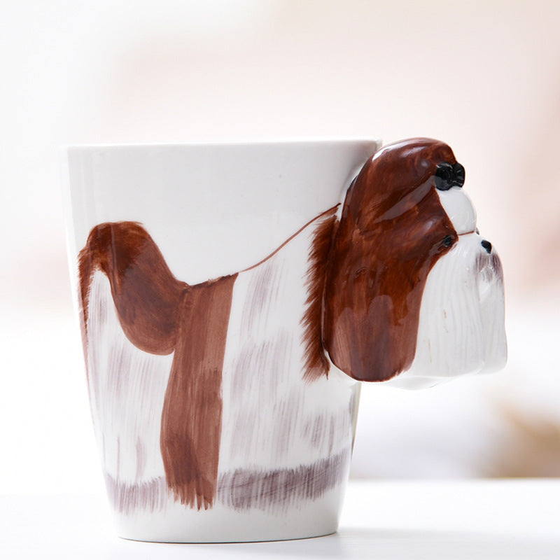 Jungle Animal Mug Hand Drawn