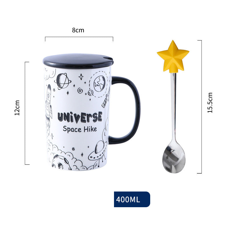 Creative Starry Phone Holder Mug
