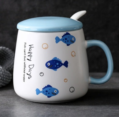 Japanese Cutemark ceramic Cartoon Cat Mugs