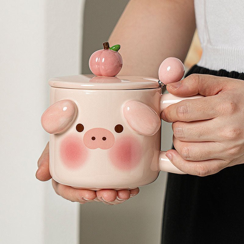 Girls' Home Office Pig Mug
