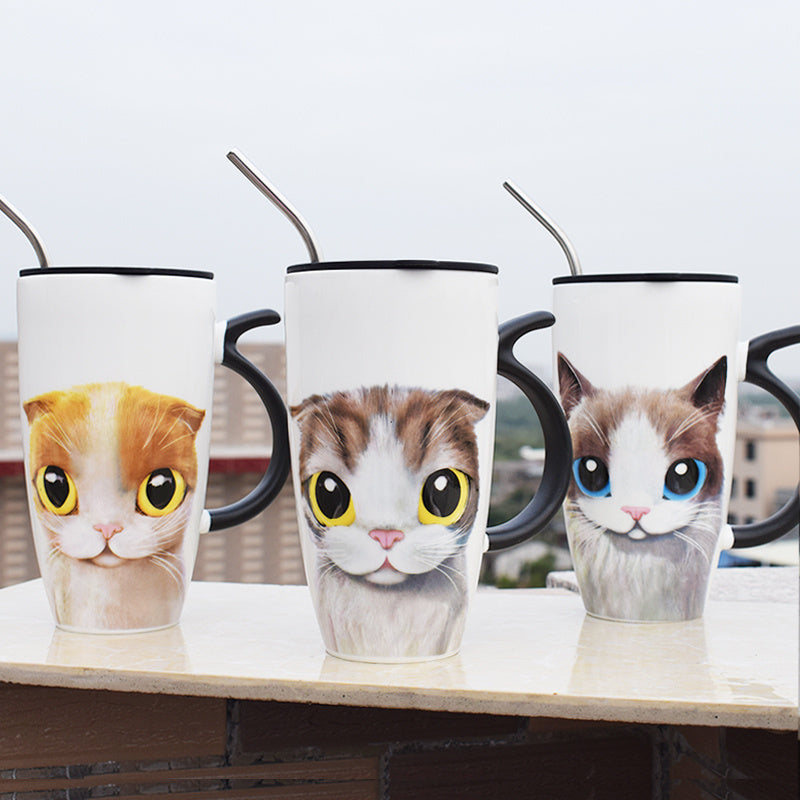 Ceramic Cat Mug