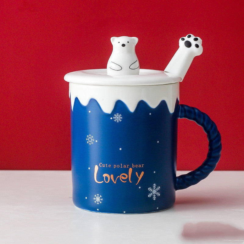 Cute Polar Bear Ceramic Mug