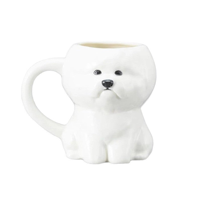 Puppy Ceramic Mug Household Drinking Water