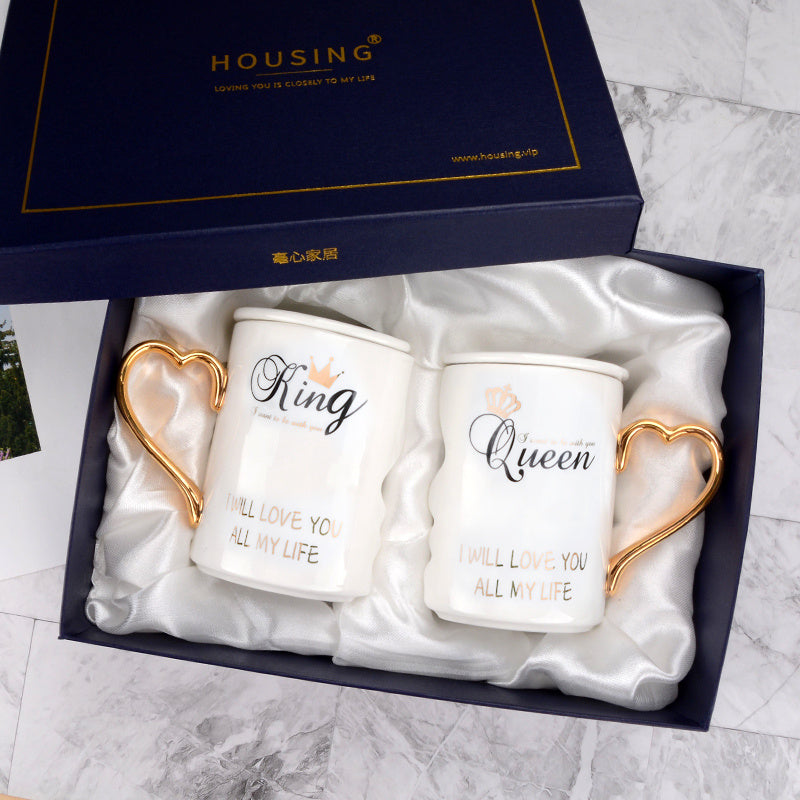 Couple of lovers cups mug
