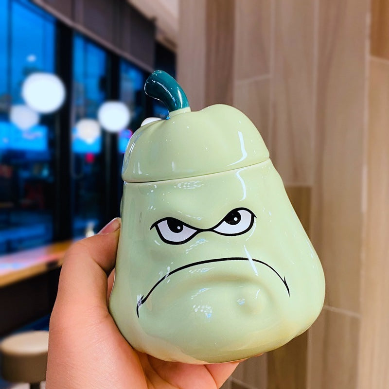 Creative Cushaw Mug Melon Water Cup Ceramic Rare Male Funny