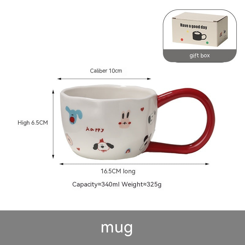 Cute Cartoon Coffee Mug Cup