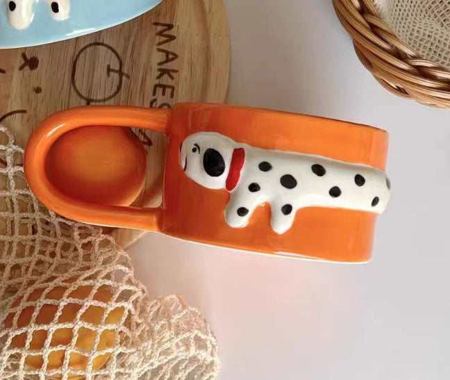 Big Ears Couple's Cups Office Drinking Dog Mug