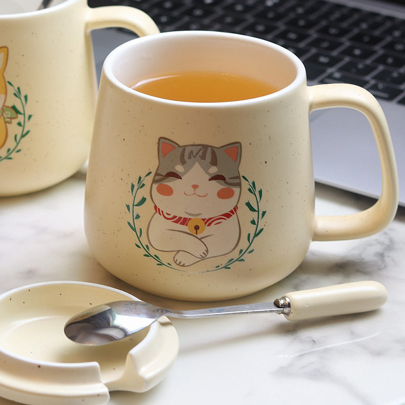 Cat Ceramic Happy Cat