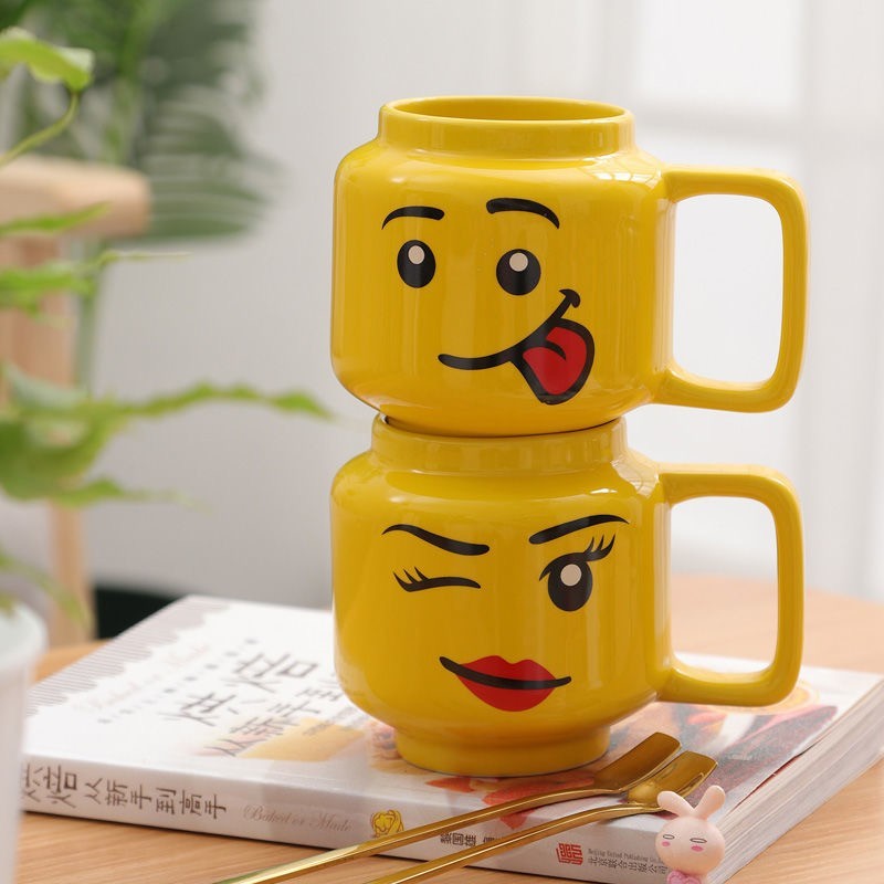 Children's Handy Lego Ceramic Mug
