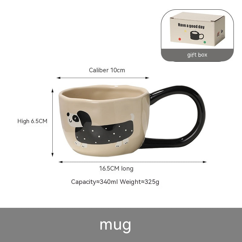 Cute Cartoon Coffee Mug Cup